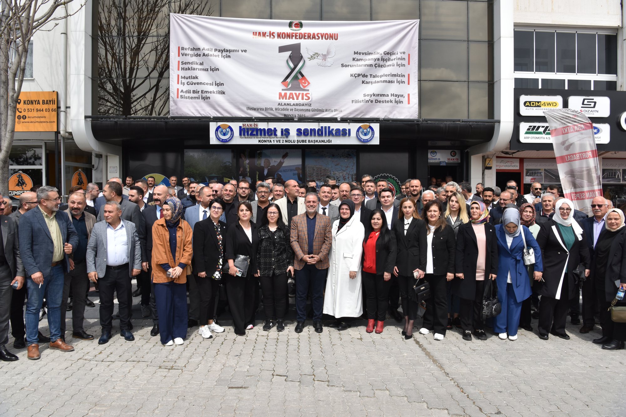 EMEKÇİNİN SESİ, 1 MAYIS HAFTASINDA KONYA’DAN YÜKSELDİ