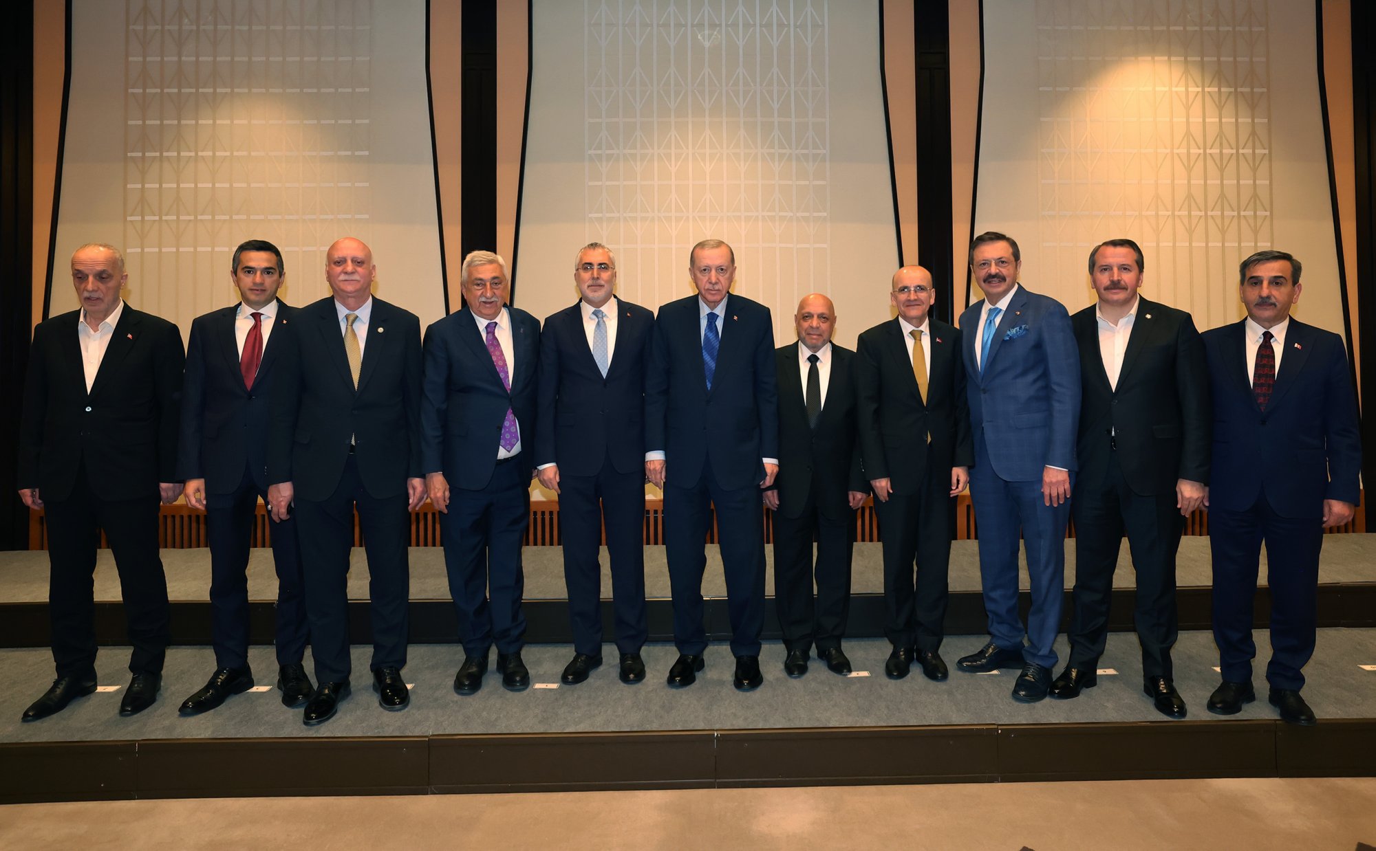 ARSLAN, CUMHURBAŞKANI ERDOĞAN İLE BİR ARAYA GELDİ