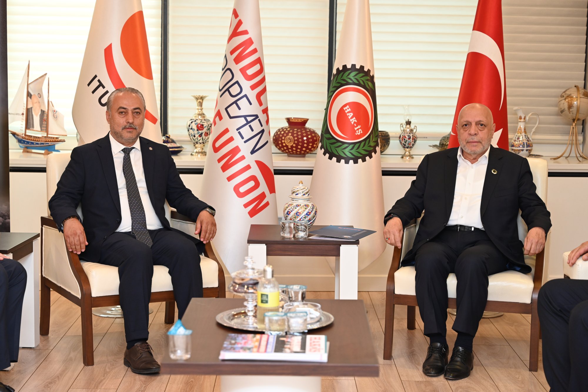 ARSLAN, HAK-İŞ DENİZLİ İL BAŞKANIMIZI KABUL ETTİ