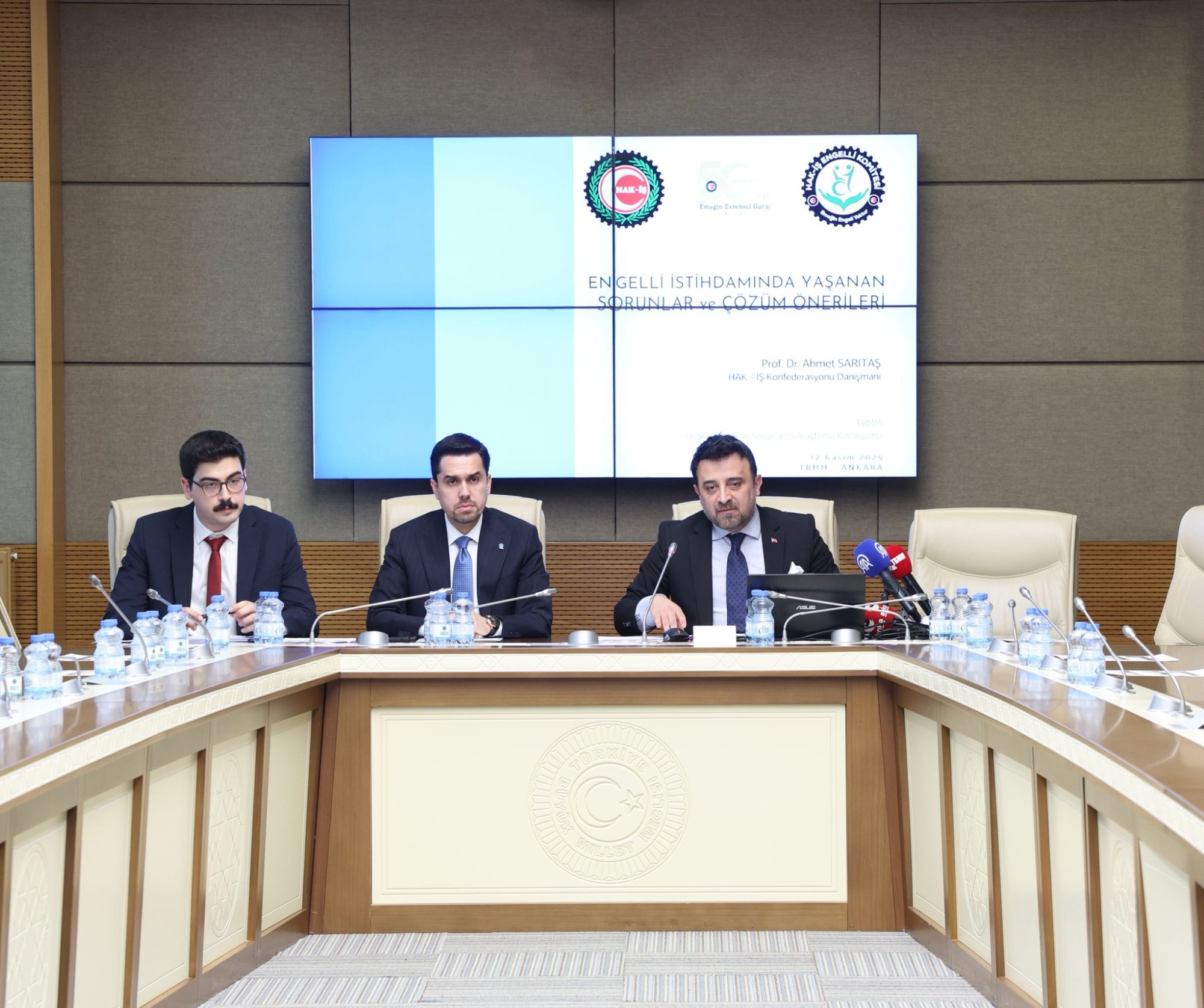 TBMM ENGELLİ BİREYLERİN SORUNLARINI ARAŞTIRMA KOMİSYONU TOPLANTISINA KATILDIK