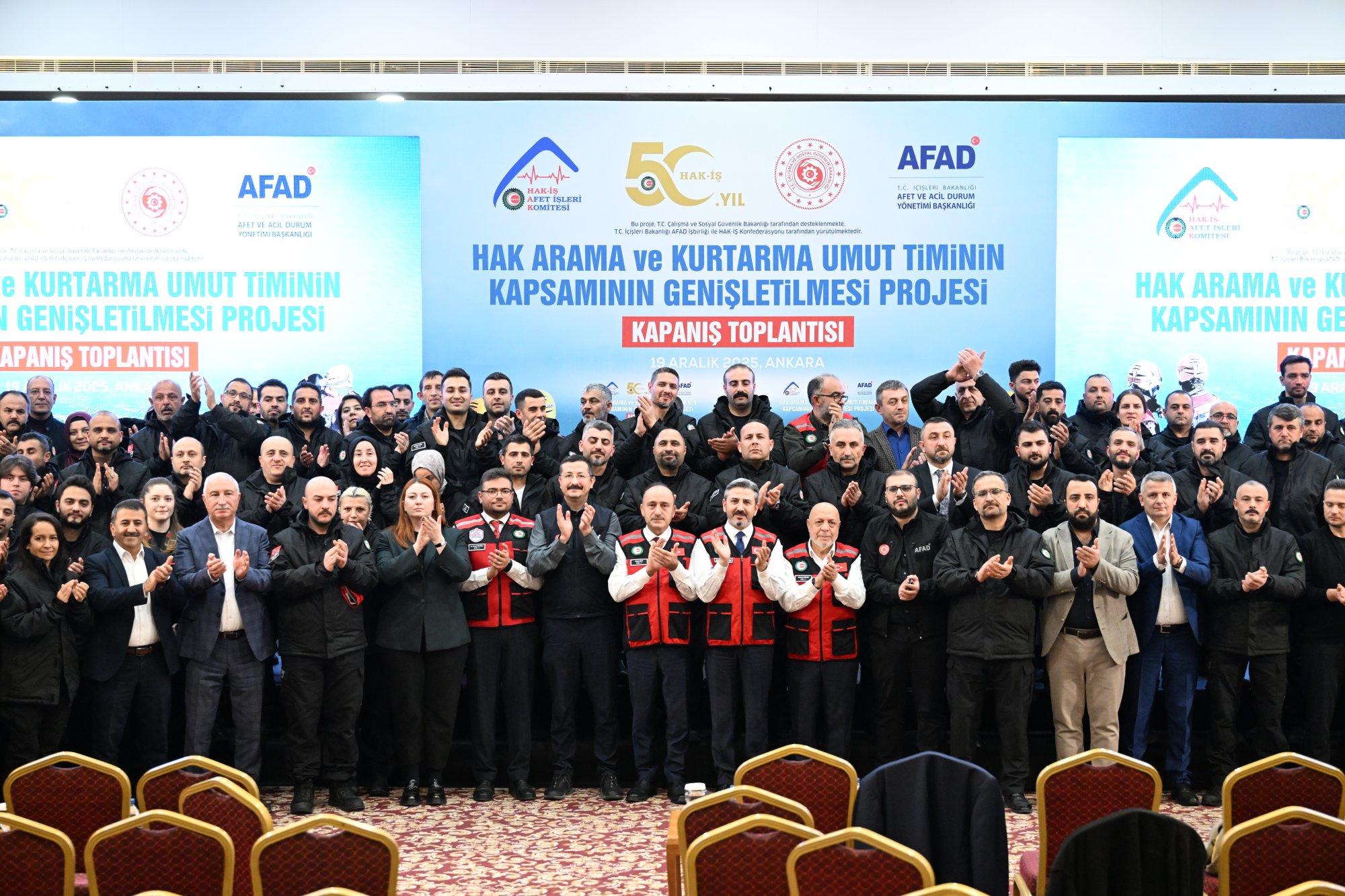 HAK ARAMA VE KURTARMA UMUT TİMİNİN KAPSAMININ GENİŞLETİLMESİ PROJEMİZİN KAPANIŞ PROGRAMINI GERÇEKLEŞTİRDİK