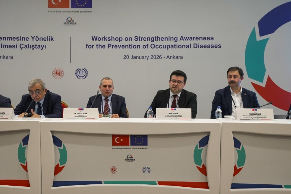 MESLEK HASTALIKLARININ ÖNLENMESİNE YÖNELİK FARKINDALIK ÇALIŞTAYINA KATILDIK