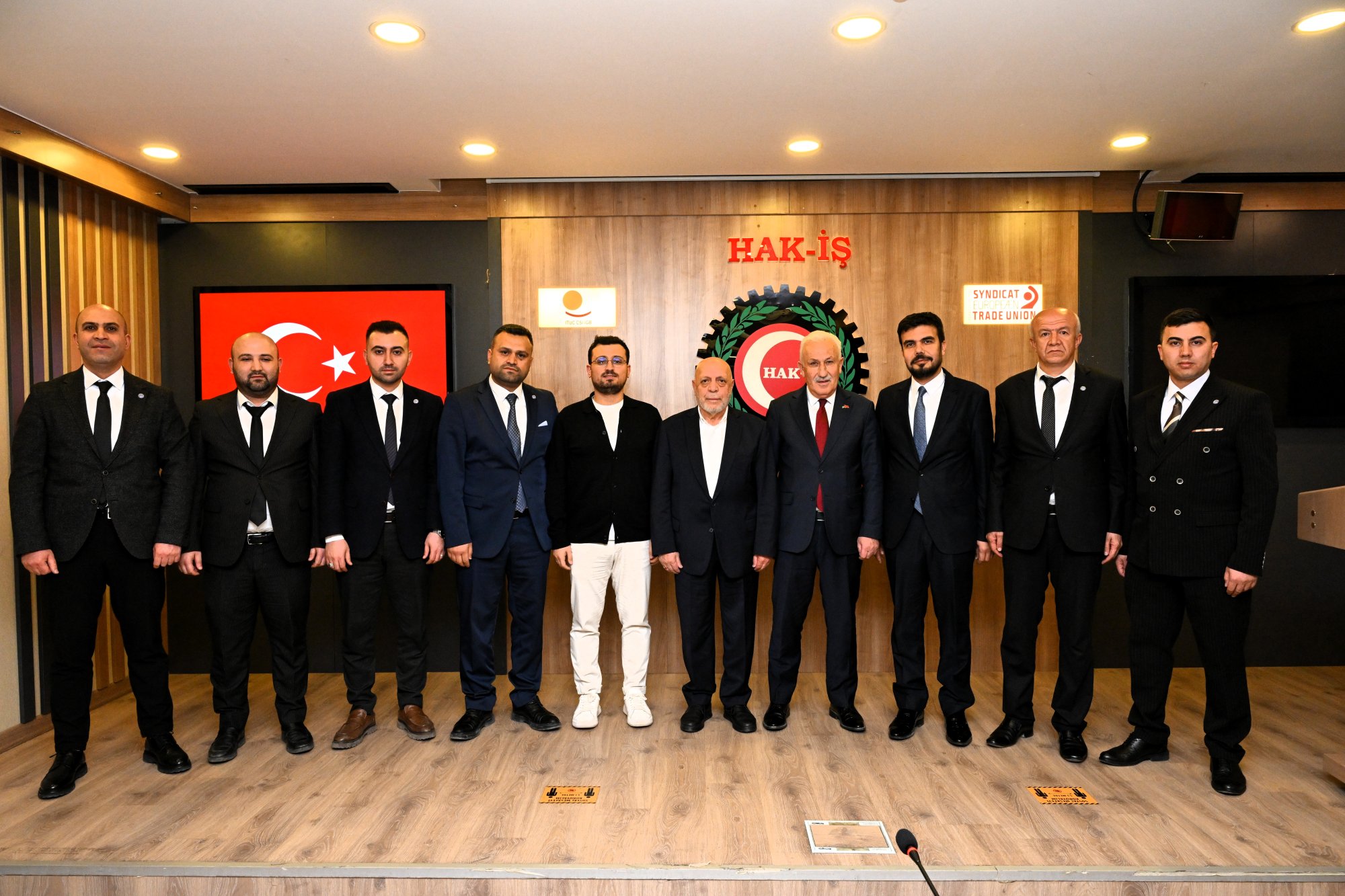 ARSLAN, HAK-İŞ İL BAŞKANLARINI KABUL ETTİ