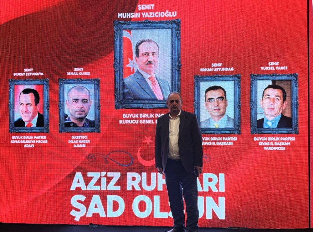 MUHSİN YAZICIOĞLU’NU ANMA PROGRAMINA KATILDIK
