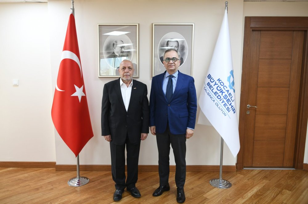 ARSLAN’DAN KOCAELİ BÜYÜKŞEHİR BELEDİYESİ GENEL SEKRETERİ BARAÇLI’YA ZİYARET