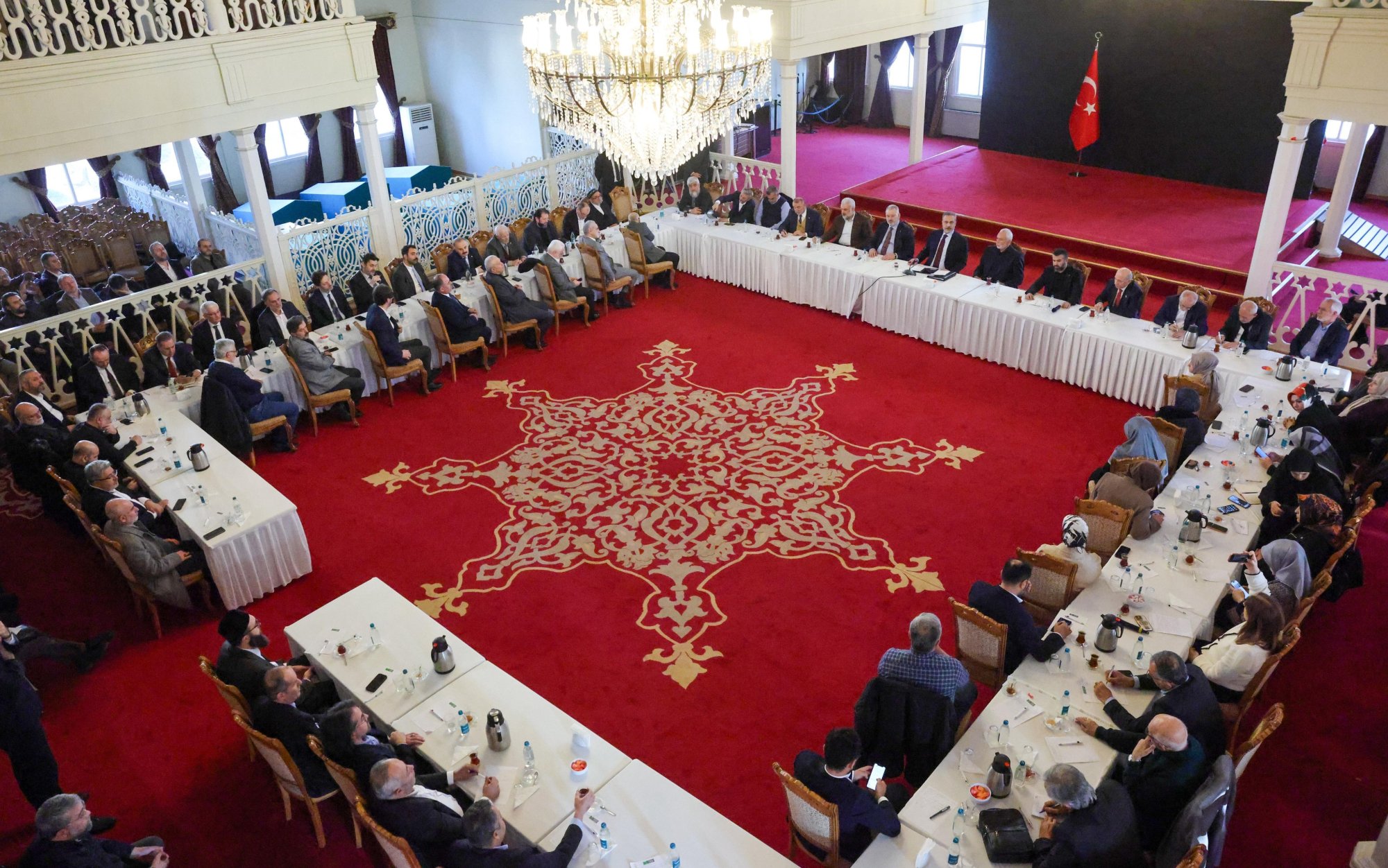 DIŞİŞLERİ BAKANI FİDAN'IN KATILIMIYLA GERÇEKLEŞTİRİLEN DEĞERLENDİRME TOPLANTISINA KATILDIK
