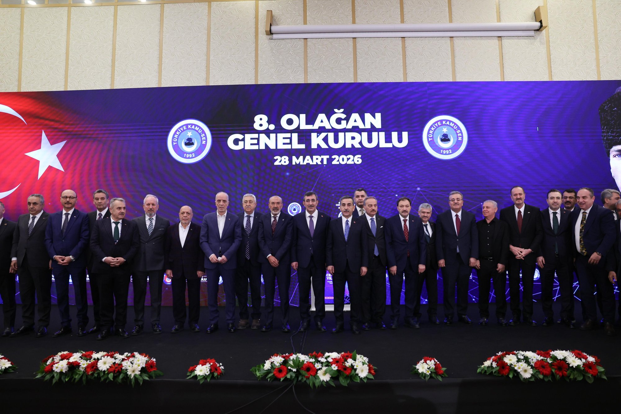 ARSLAN, KAMU-SEN 8. OLAĞAN GENEL KURULU’NA KATILDI