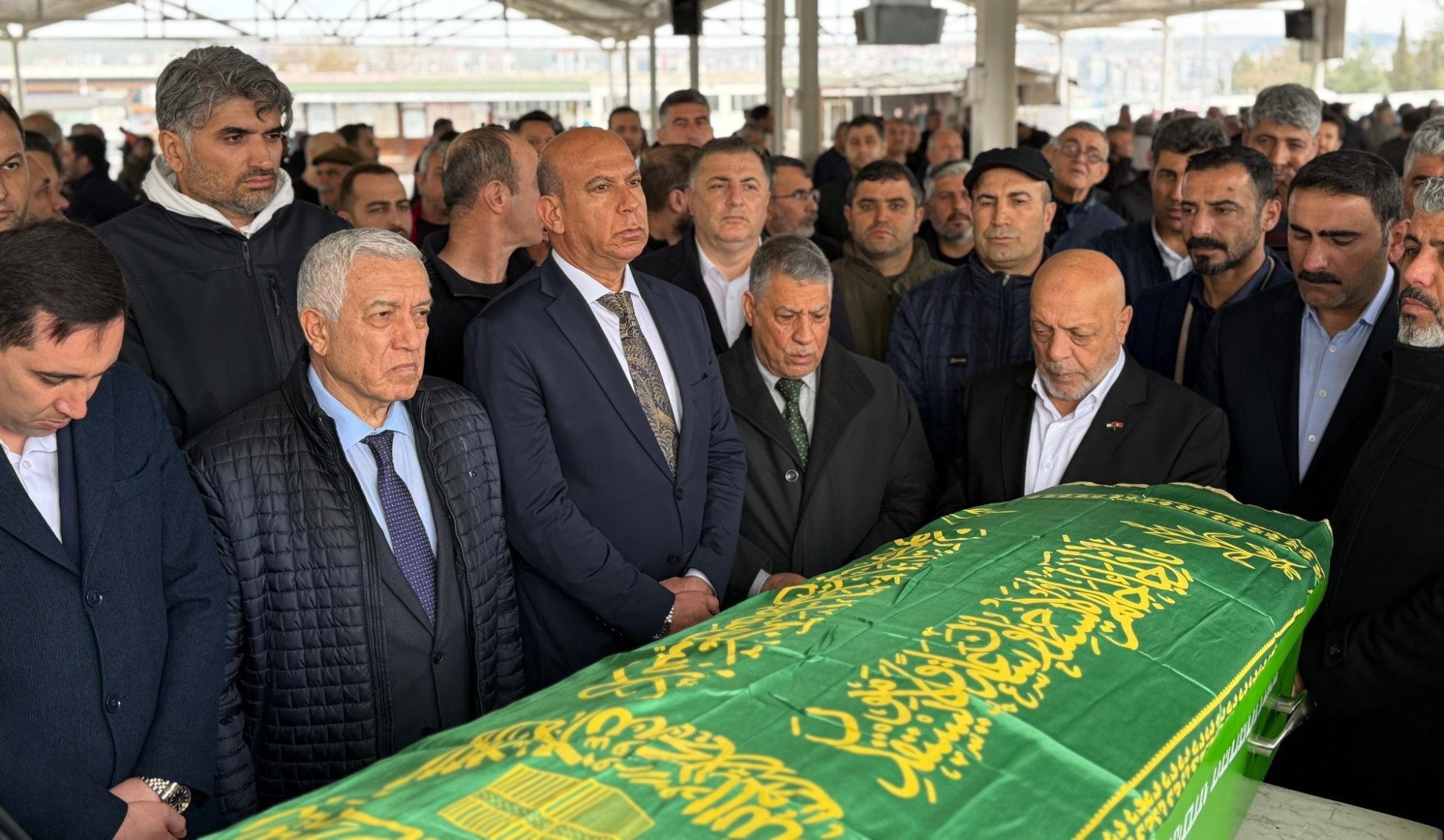 ARSLAN, TANRIÖVER’İN BABASININ CENAZE TÖRENİNE KATILDI