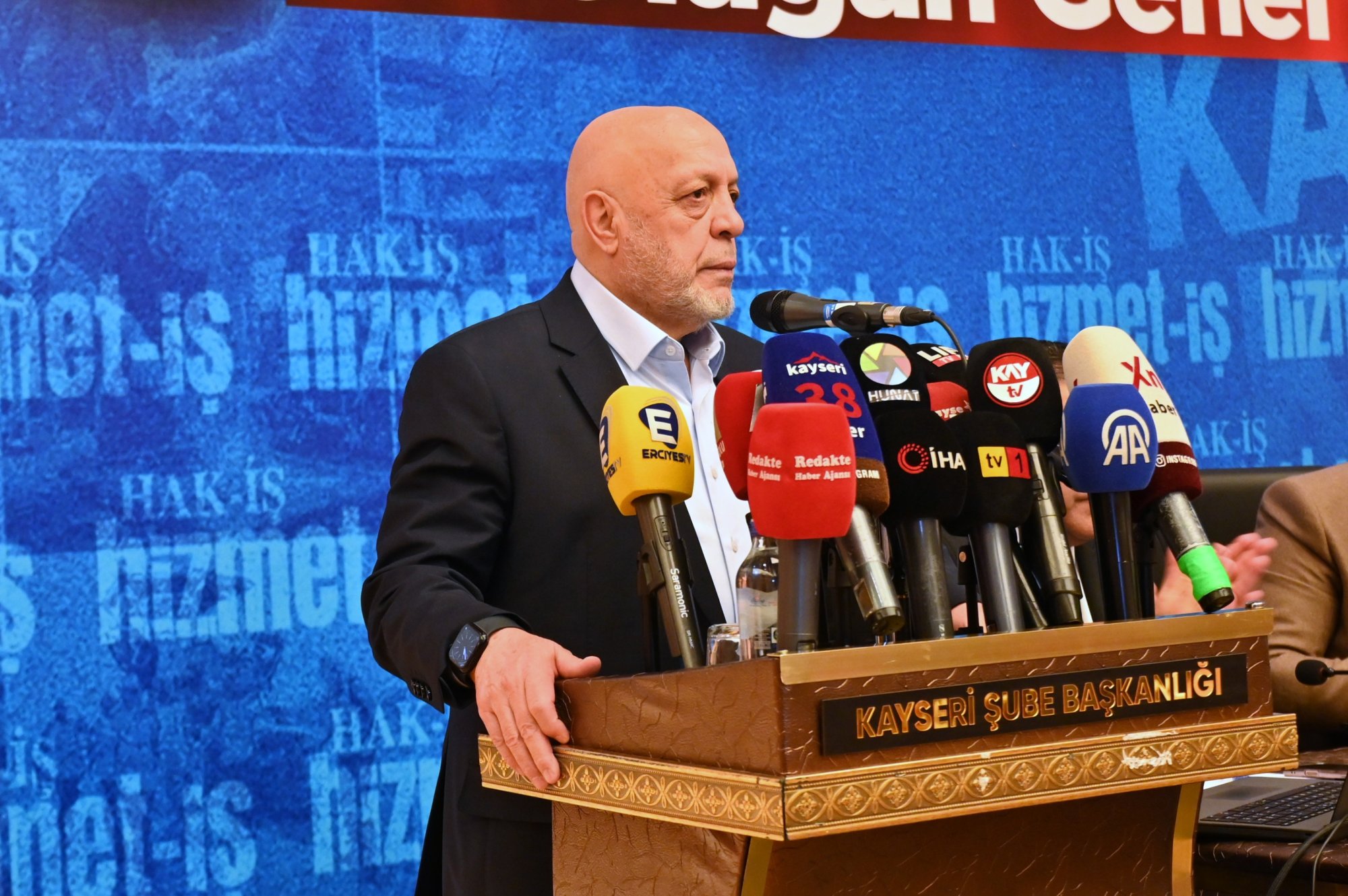 ARSLAN, KAYSERİ’DE ŞUBE GENEL KURULU’NA KATILDI