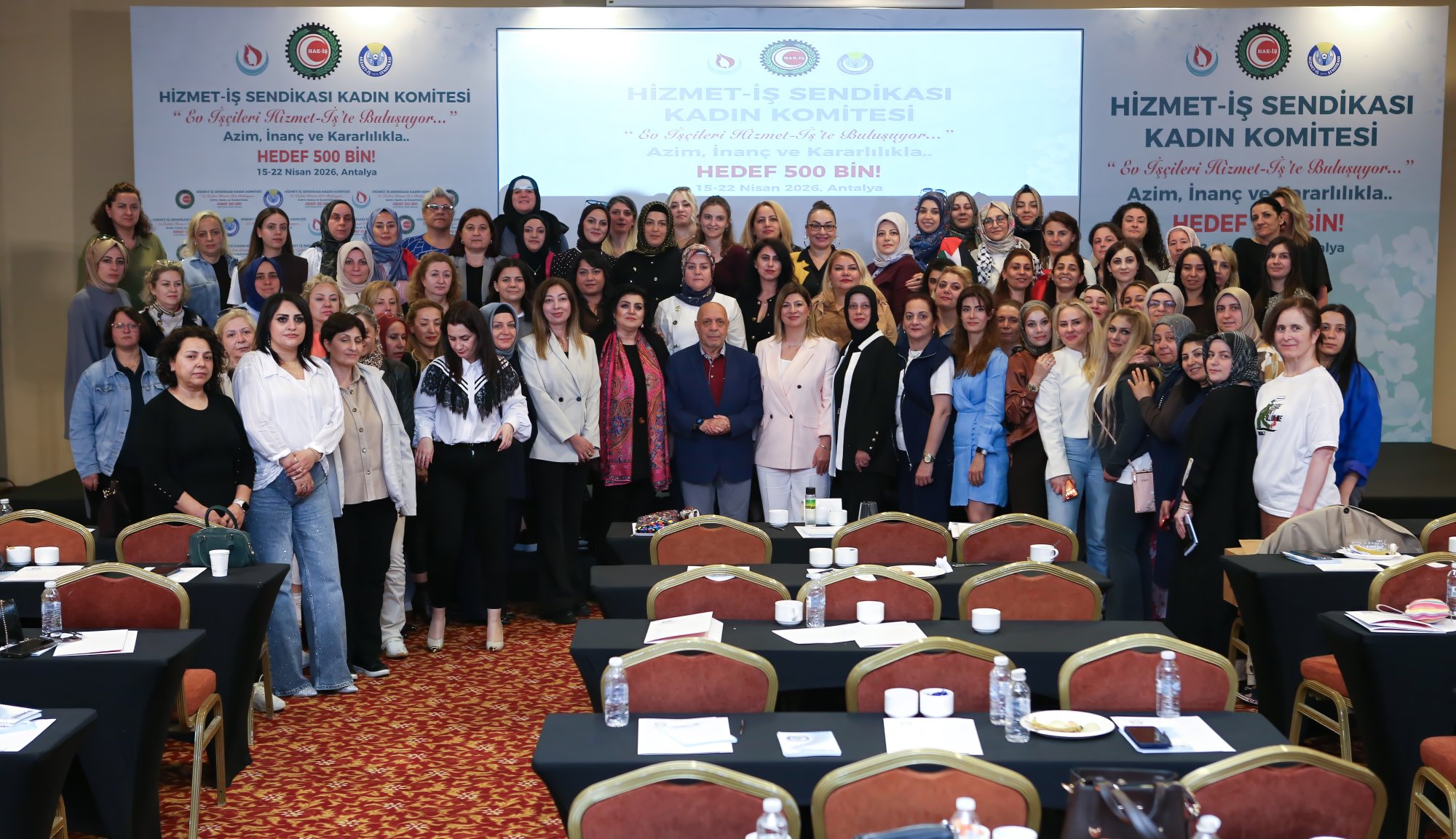 ARSLAN: “EV İŞÇİLERİ ÖRGÜTLENMESİNDE 125 BİN ÜYEYE ULAŞTIK, HEDEFİMİZ 500 BİN”