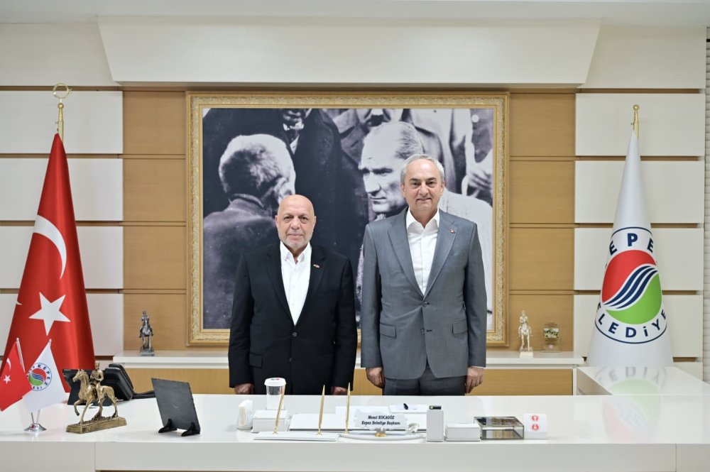 ARSLAN’DAN ANTALYA KEPEZ BELEDİYE BAŞKANI KOCAGÖZ’E ZİYARET