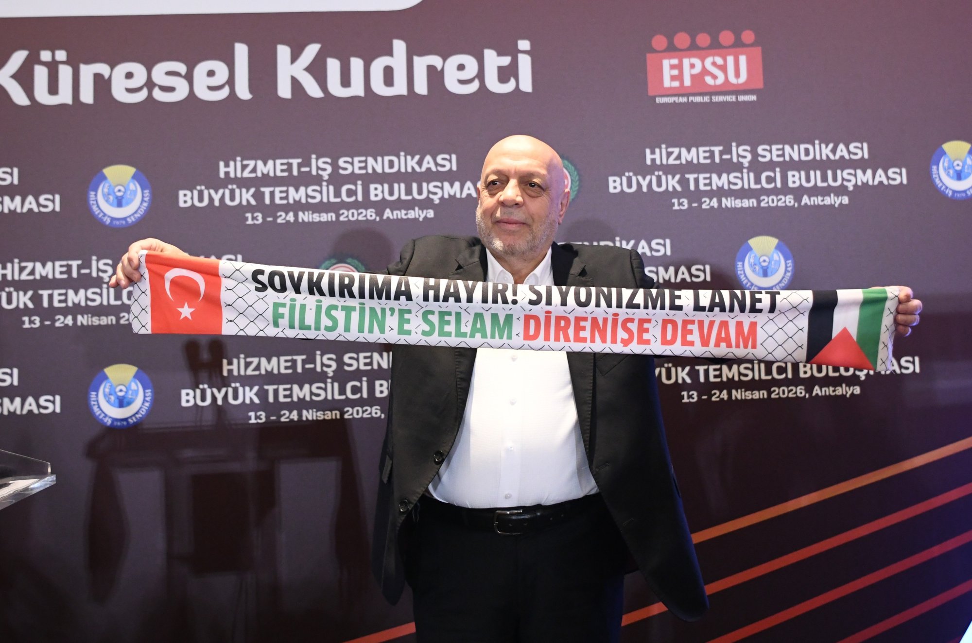 ARSLAN: “ULUSLARARASI ALANDA MAZLUMUN SESİ: HAK-İŞ”
