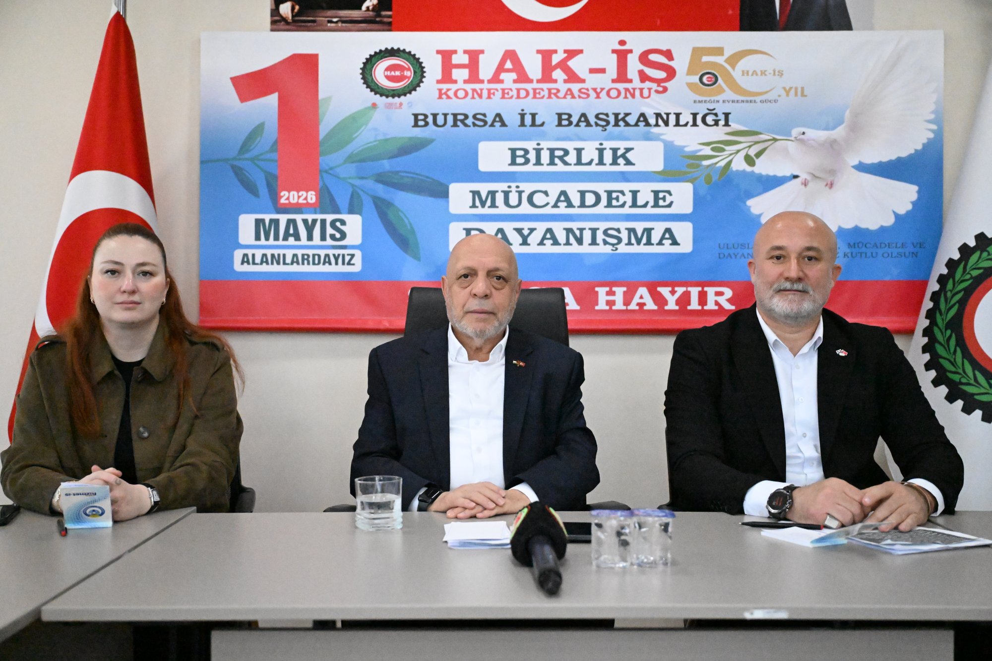 ARSLAN, “BURSA’YA BARIŞÇIL VE COŞKULU BİR 1 MAYIS ARMAĞAN EDECEĞİZ”