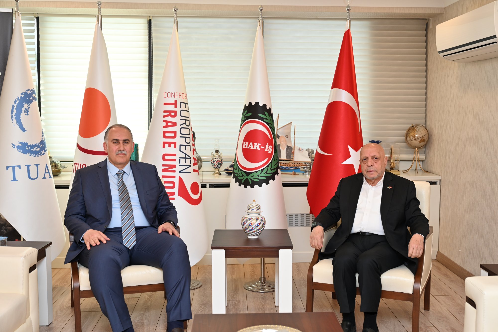 ARSLAN, REHBERLİK VE TEFTİŞ BAŞKANI GÜNER İLE BİR ARAYA GELDİ