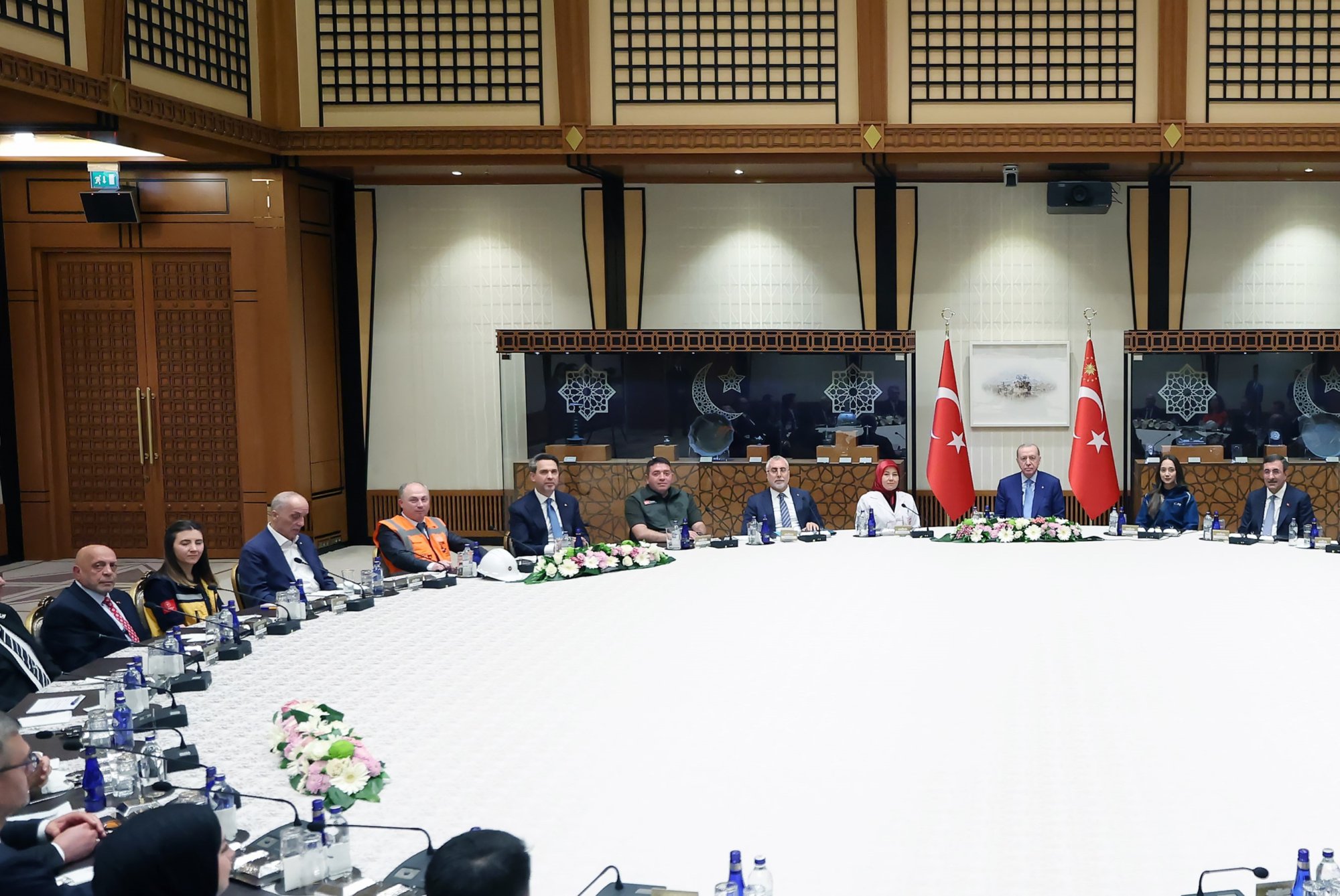 ARSLAN, CUMHURBAŞKANI ERDOĞAN İLE BİR ARAYA GELDİ