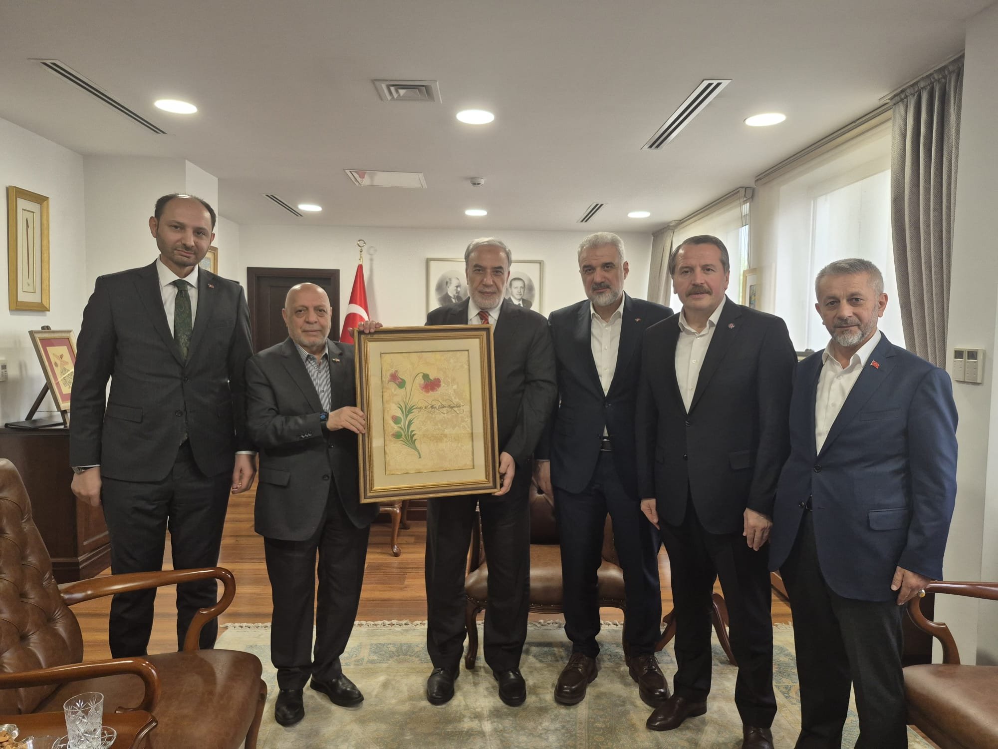 ARSLAN’DAN DIŞİŞLERİ BAKAN YARDIMCISI KULAKLIKAYA’YA ZİYARET