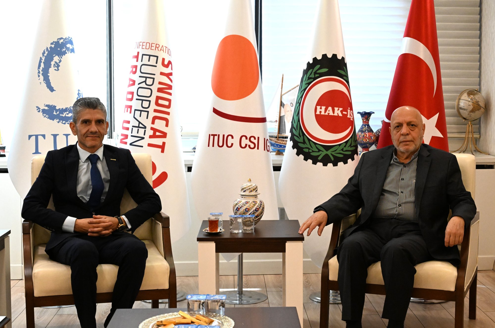 ARSLAN, HAK-İŞ ŞIRNAK İL BAŞKANIMIZI KABUL ETTİ