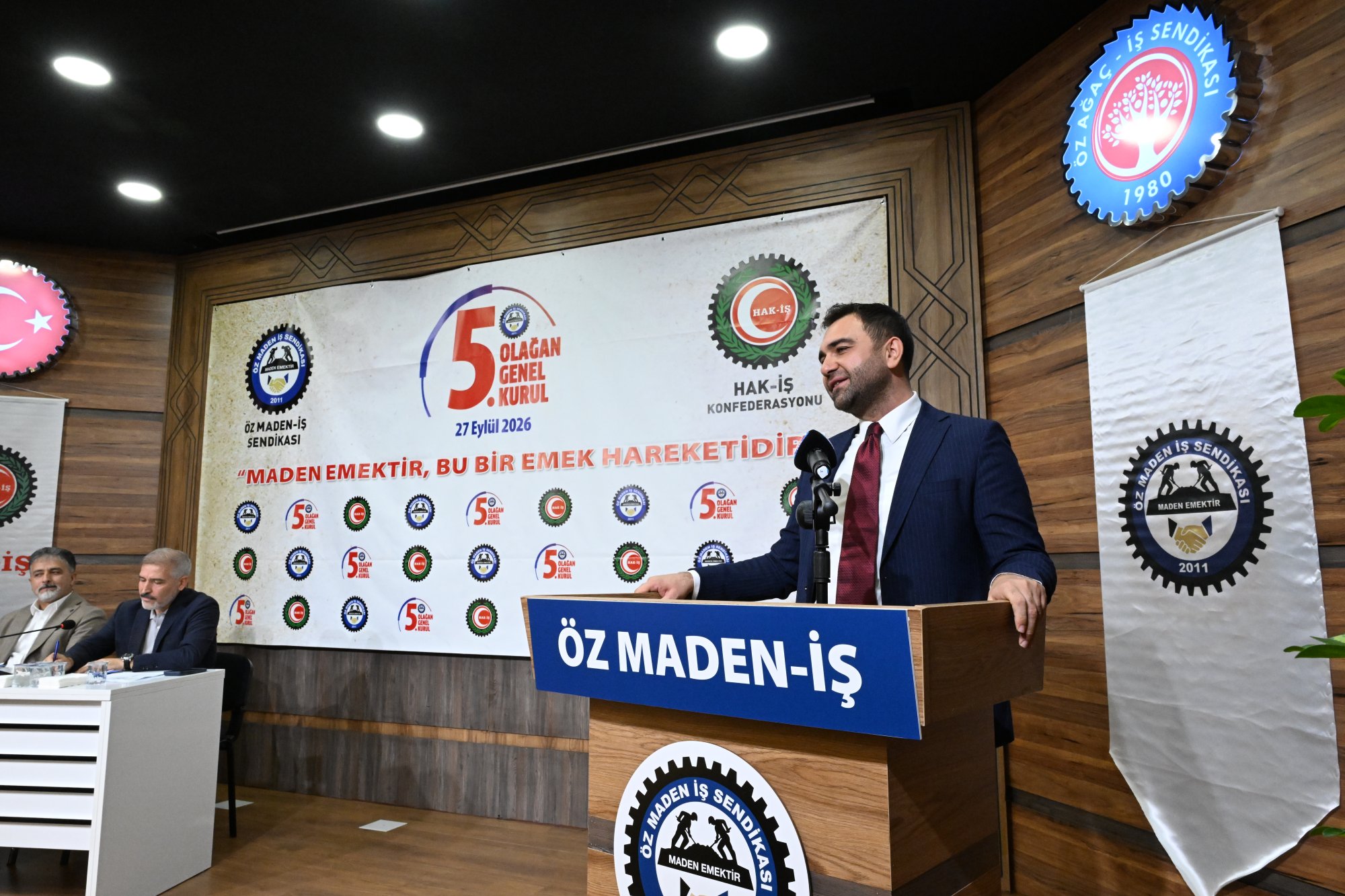 ÖZ MADEN-İŞ SENDİKAMIZIN 5. OLAĞAN GENEL KURULU’NA KATILDIK