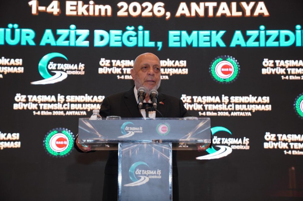 ARSLAN, ÖZ TAŞIMA-İŞ SENDİKAMIZIN BÜYÜK TEMSİLCİ BULUŞMASI’NA KATILDI
