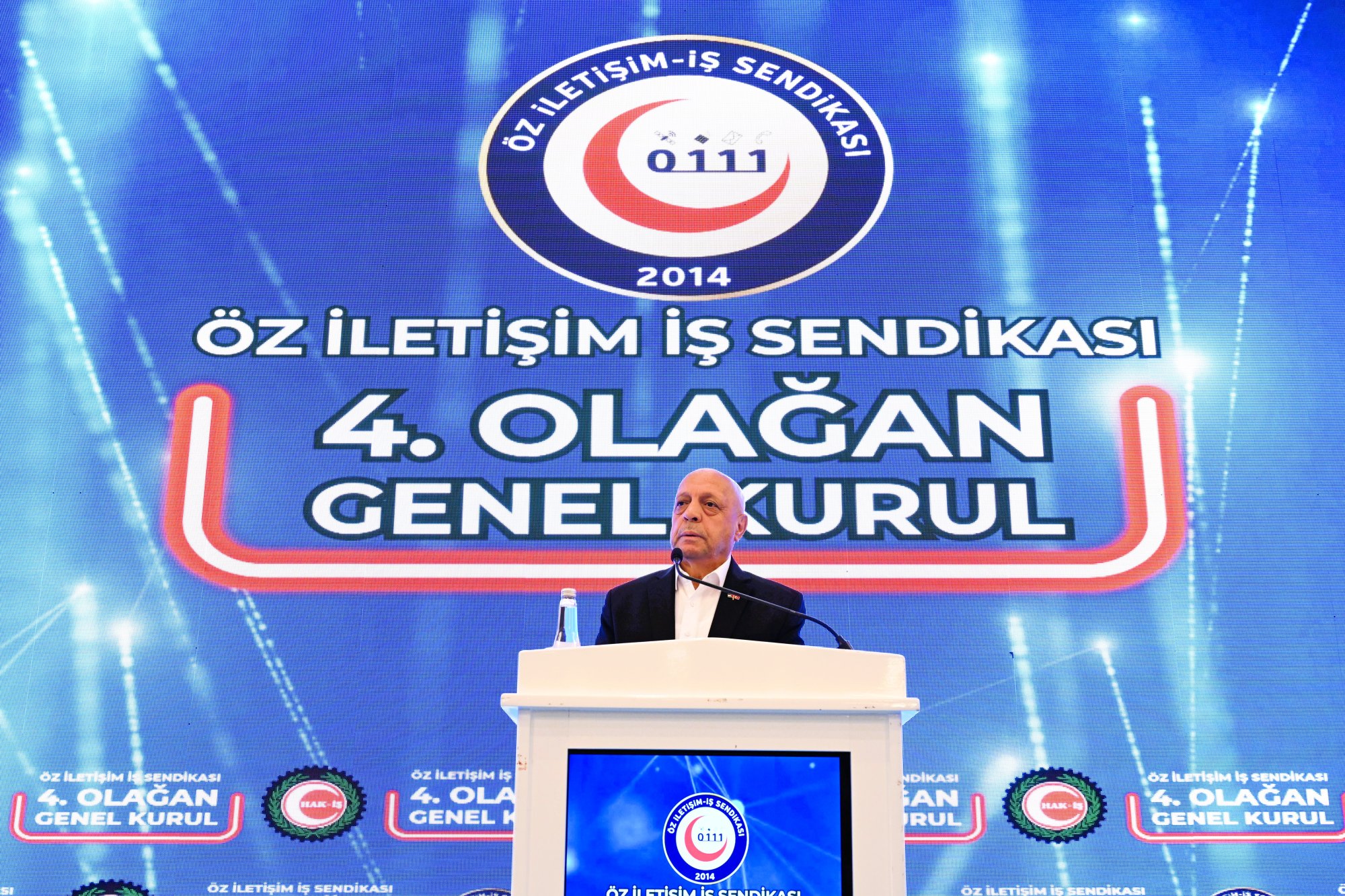 ARSLAN, ÖZ İLETİŞİM-İŞ SENDİKAMIZIN 4. OLAĞAN GENEL KURULUNA KATILDI