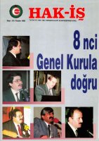 HAK-İŞ DERGİSİ 33.SAYI (1995)