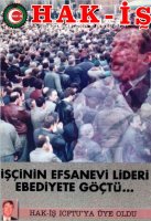 HAK-İŞ DERGİSİ 44.SAYI (1998)
